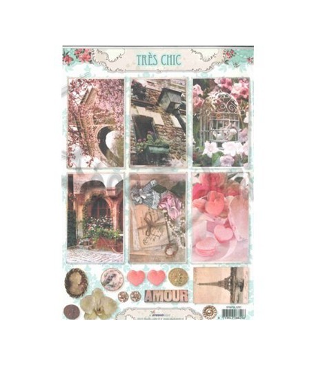 FEUILLE PAYSAGES VINTAGE