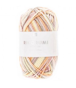 COTON RICORUMI PRINT ROSE JAUNE (001)