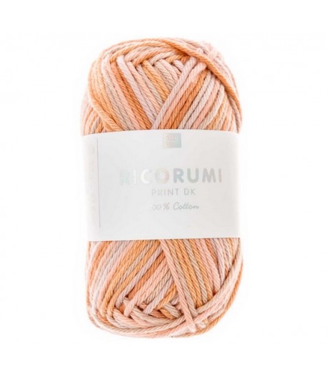 COTON RICORUMI PRINT SAUMON MIX (003)