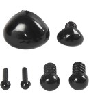 YEUX ET NEZ POUR PATE FOAM ET SILK CLAY