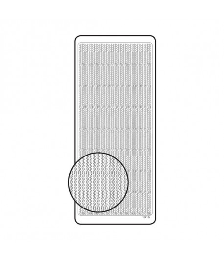 STICKERS BORDURES ARGENT