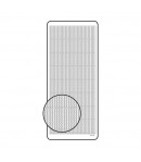 STICKERS BORDURES ARGENT