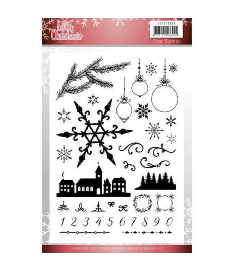 TAMPONS TRANSPARENTS LOVELY CHRISTMAS
