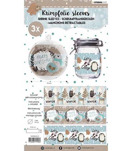 DECOS FILMS RETRACTABLES 10 CM - MERRY CHIRSTMAS N°63