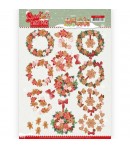 FEUILLE 3D SWEET CHRISTMAS CD11372