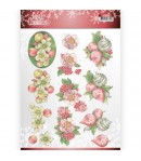 FEUILLE 3D LOVELY CHRISTMAS CD11376