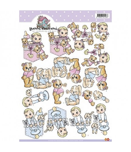 FEUILLE 3D BABYPOCKET CD10176