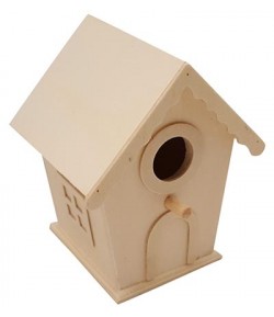 NICHOIR EN BOIS 11.7 X 10 X 9 CM