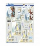 FEUILLE 3D JUNIORS 777541