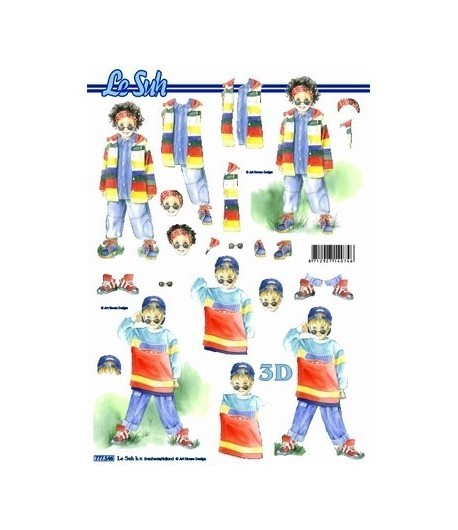 FEUILLE 3D JUNIORS 777546
