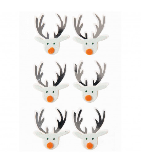 STICKERS 3D RENNES VERT CLAIR