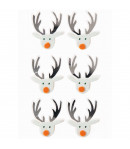 STICKERS 3D RENNES VERT CLAIR