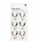 STICKERS 3D RENNES VERT CLAIR