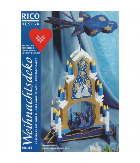 LIVRET RICO BRODERIE 43 FARANDOLE DE NOEL