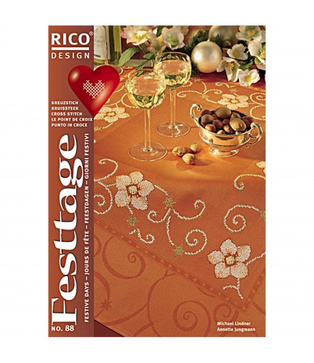 LIVRET RICO BRODERIE 88 JOURS DE FETE