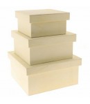 BOITE CARREE EN BOIS 10.9X10.9X5.5CM