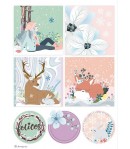 PAPIER DE RIZ A4 ANIMAUX 21 X 29.7 DFSA4422