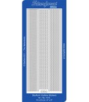 STICKERS LIGNE ARGENT