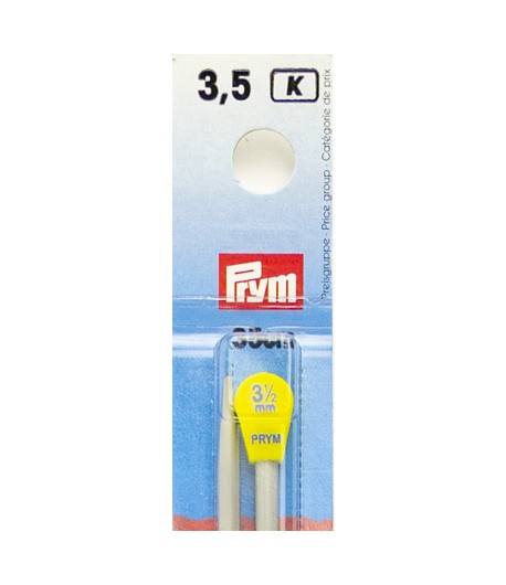 AIGUILLES DROITES ALU N°3.5 - 35 CM