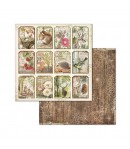 BLOC 10 FEUILLES FOREST 20.3 X 20.3 CM - SBBS06