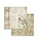 BLOC 10 FEUILLES ORIENTAL GARDEN 20.3 X 20.3 CM - SBBS09