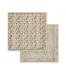 BLOC 10 FEUILLES ORIENTAL GARDEN 20.3 X 20.3 CM - SBBS09