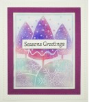 TAMPON CLEAR FRAMED TREE