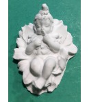 PLATRE BEBE FLEUR 3.7X3 CM