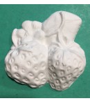 PLATRE FRAISES 5X4.5 CM