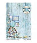 PAPIER DE RIZ COASTAL LIVING 21 X 29.7CM CBRP109
