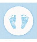 SERVIETTE BÉBÉ BLEU