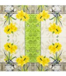 SERVIETTE JONQUILLES