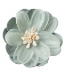 FLEURS BLEU/VERT X 2