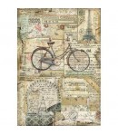 PAPIER DE RIZ A4 VELO 21 X 29.7 DFSA4458 STAMPERIA