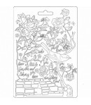 MOULE PVC FLEXIBLE - OISEAU K3PTA541