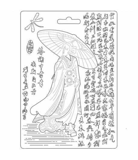 MOULE PVC FLEXIBLE - GEISHA K3PTA542