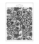 MOULE PVC FLEXIBLE - TEXTURE FLEURIE K3PTA547