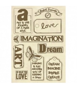 FORMES BOIS A5 ART KLSP064 STAMPERIA