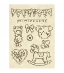 FORMES BOIS A5 LITTLE GIRL KLSP068 STAMPERIA