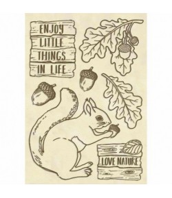 FORMES BOIS A6 FOREST KLSPA607 STAMPERIA