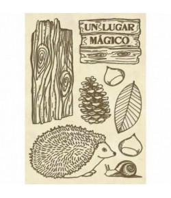 FORMES BOIS A6 FOREST KLSPA610 STAMPERIA