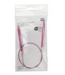 AIGUILLES CIRCULAIRES ALU 6MM - 80 CM