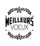 TAMPON BOIS ROND - BONNE ANNEE