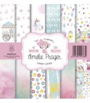 BLOC 7 FEUILLES SWEET CANDY AMELIE 30X30CM OR01025