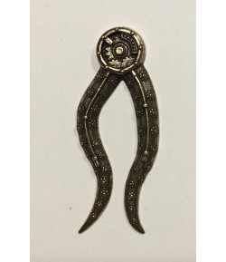 OCTOPUS EN MÉTAL - 6.3 X 3.4 CM - MITFORM 2013