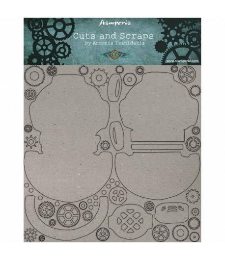 FORMES CARTON 30X30 SEADRIVER KLSPD003 STAMPERIA