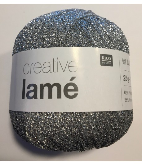 CREATIVE LAME ARGENT (001) RICO