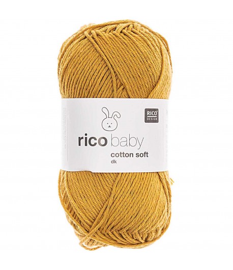 LAINE BABY COTTON MOUTARDE (064)