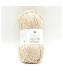 COTTON METALLISE PLATINE (001)