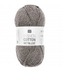 FASHION COTTON METALLISE GRIS ACIER (005)